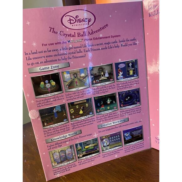 Disney Princess The Crystal Ball Adventure V.Flash 2006 Vtech Software - Picture 7 of 7